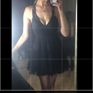 CLEARANCE-Free People RARE Embellished Detail Mini